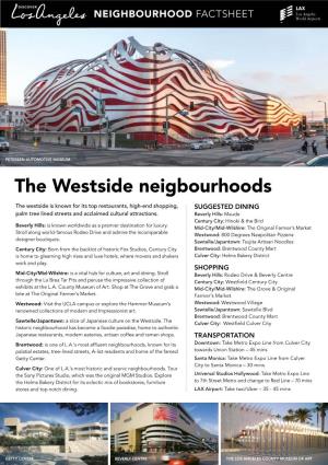 The Westside Neigbourhoods
