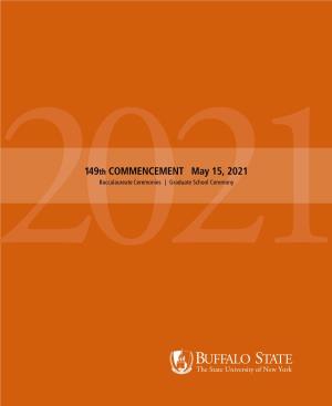 2021 Commencement Booklet