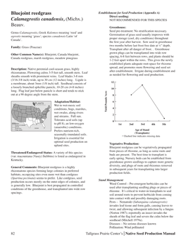 Tallgrass Prairie Center's Native Seed Production Manual