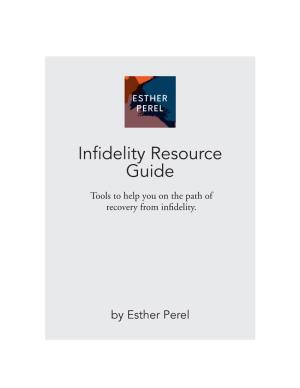 Infidelity Resource Guide