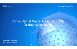 Convolutional Neural Networks (CNN) for Data Classification