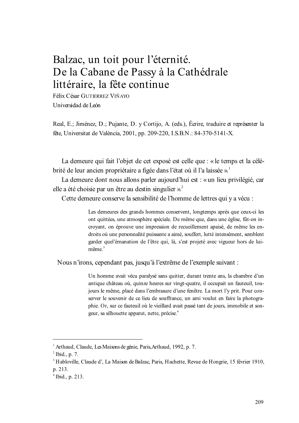 Balzac, Un Toit Pour L'éternité. De La Cabane De Passy À La Cathédrale