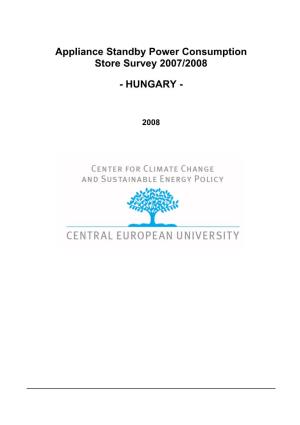 Report on Hungary