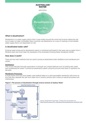 What Is Desalination? Is Desalinated Water Safe? How Does It Work?