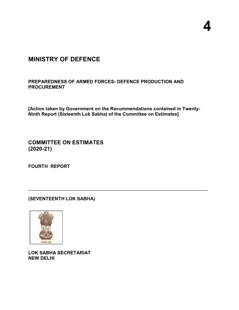 Ministry of Defence