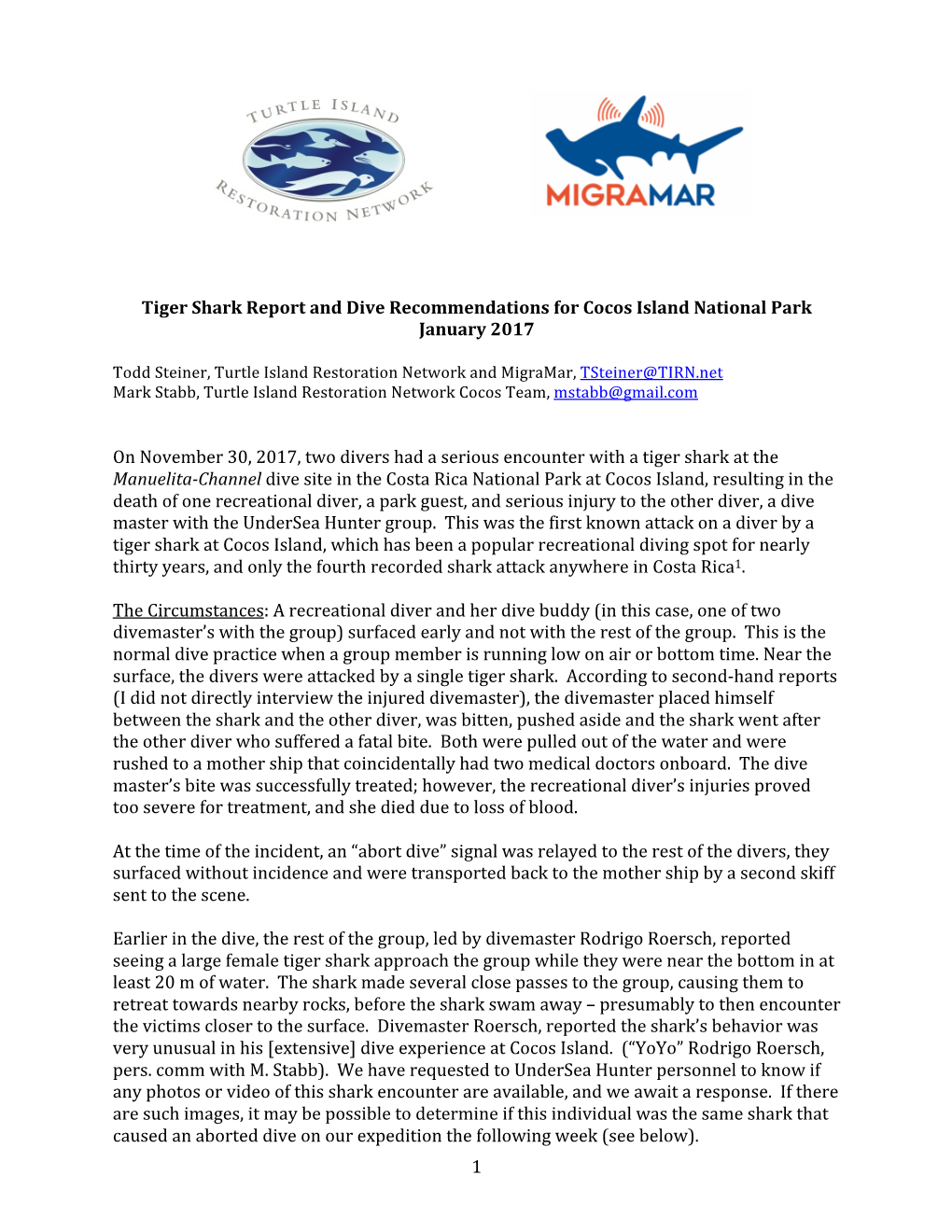 Tiger Shark Report Final