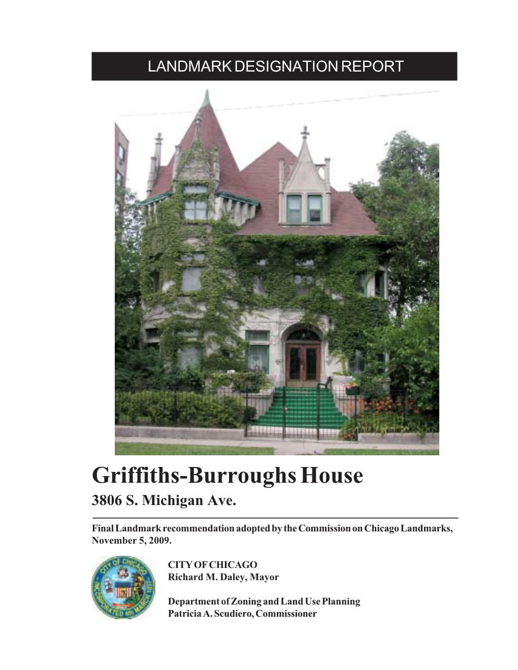 Griffiths-Burroughs House 3806 S