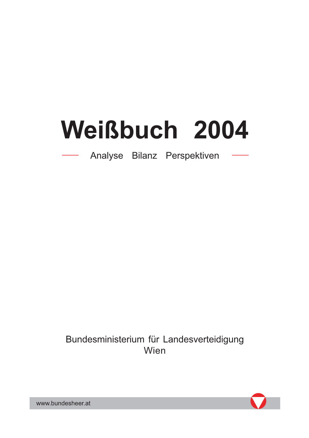 Weißbuch 2004