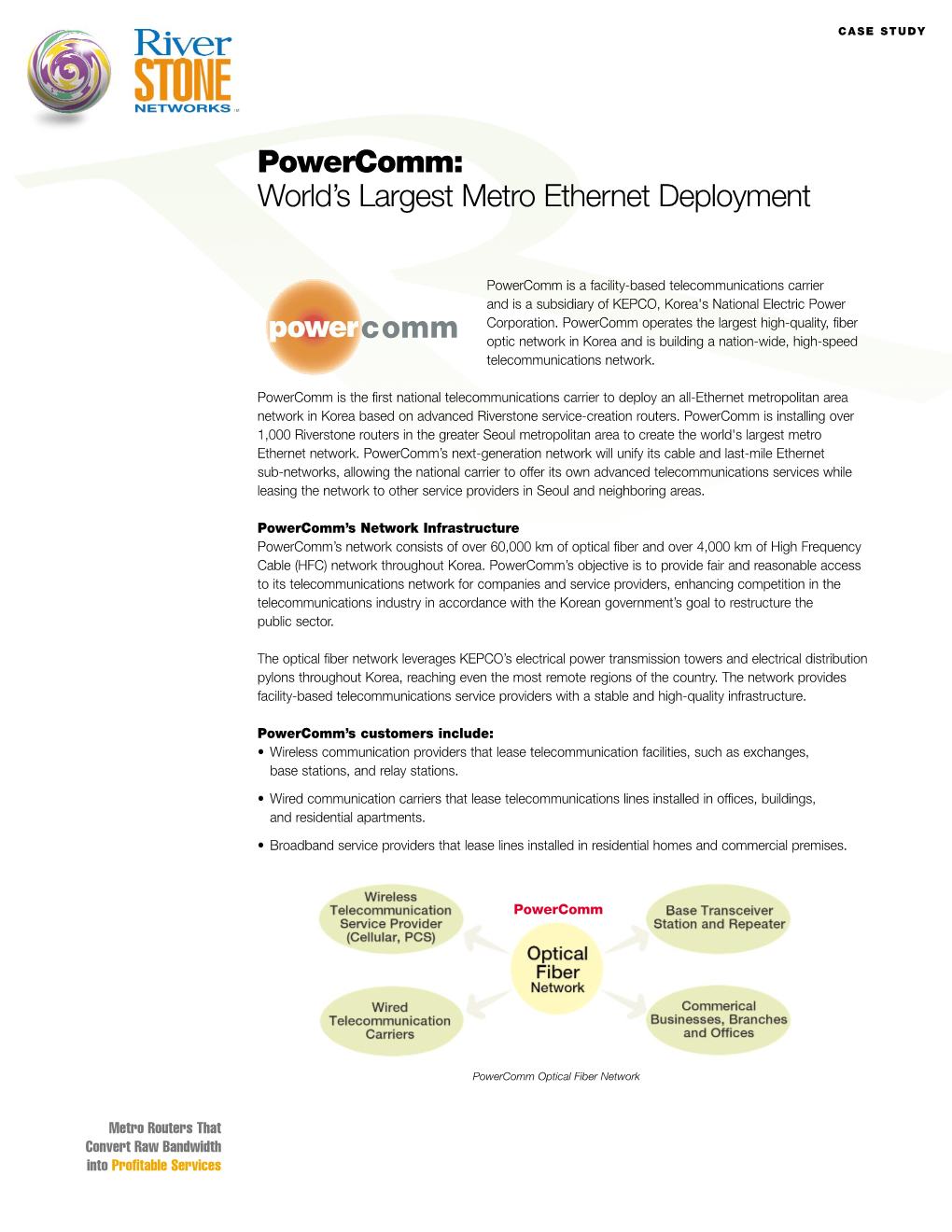 Powercomm: World’S Largest Metro Ethernet Deployment