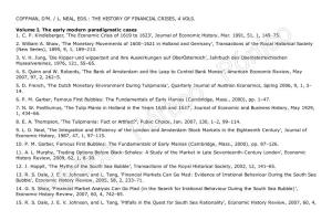 Coffman, D'm. / L. Neal, Eds.: the History of Financial