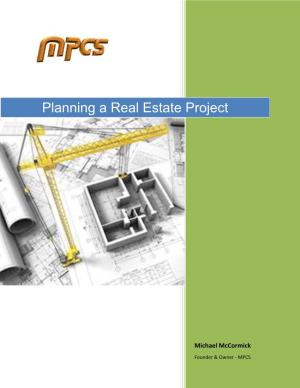 Planning a Real Estate Project