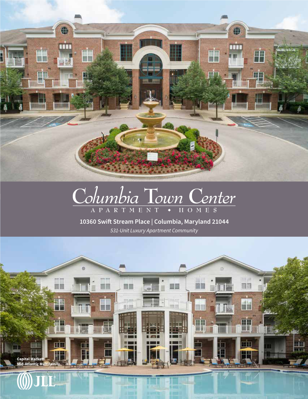 10360 Swift Stream Place | Columbia, Maryland 21044 531-Unit Luxury Apartment Community