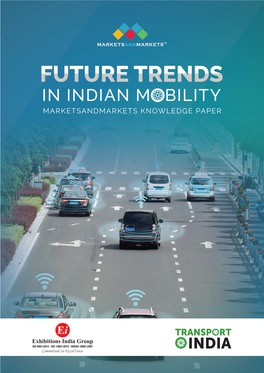 Future Trends in Indian Mobility