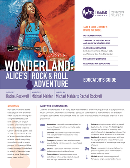 Wonderland: Alice's Rock & Roll Adventure