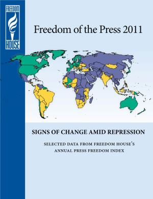 Freedom of the Press 2011