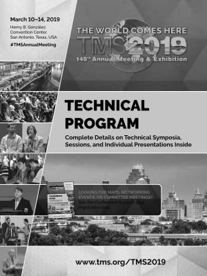 Print Friendly TMS2019 Program