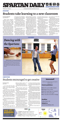 Spartan Daily, March 19, 2014