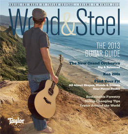 Taylor Guitars Wood & Steel Magazine