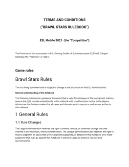 Brawl Stars Rulebook”)
