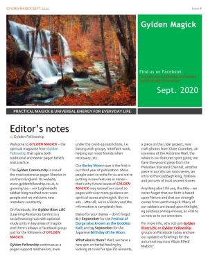 Editor's Notes