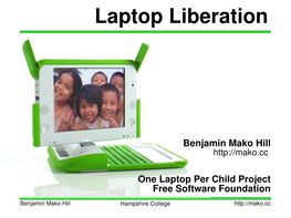 Laptop Liberation