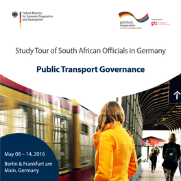 Public Transport Governance