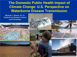 Recreational Water and Prevention of Waterborne Disease Transmission