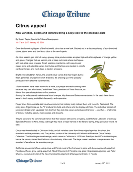 Citrus Appeal