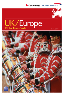 Global Fares Guide Effective July 2004 Euro Collection