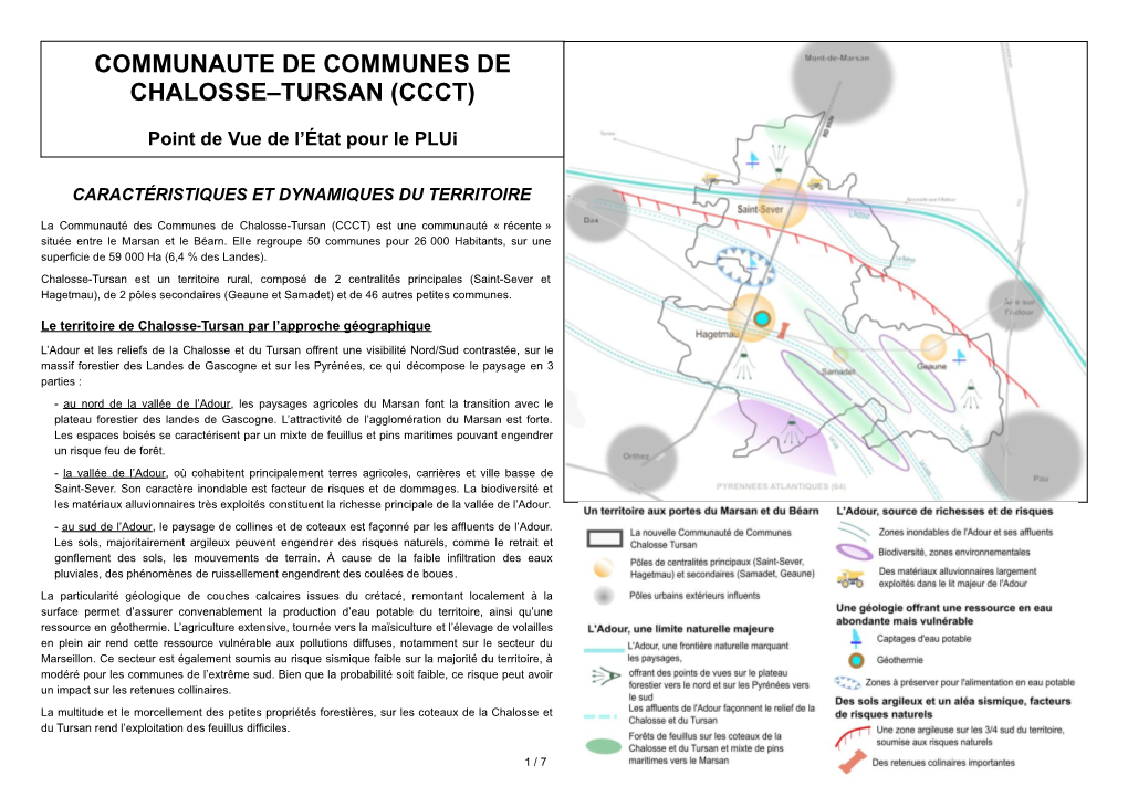 Communaute De Communes De Chalosse–Tursan (Ccct)