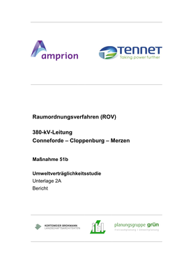 380-Kv-Leitung Conneforde – Cloppenburg – Merzen