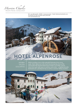 Hotel Alpenrose