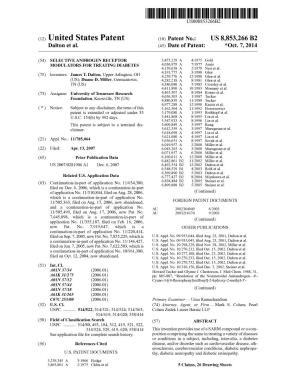 (12) United States Patent (10) Patent No.: US 8,853,266 B2 Dalton Et Al