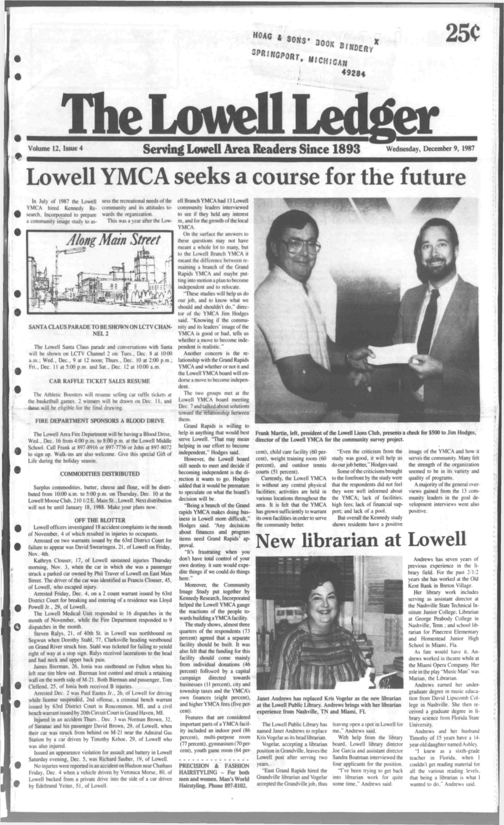 25C Lowell YMCA Seeks a Course for the Future