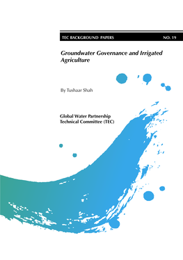 Groundwater Governance and Irrigated Agriculture