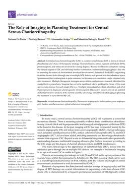 The Role of Imaging in Planning Treatment for Central Serous Chorioretinopathy