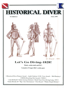 Let's Go Diving-1828! Mask, Scuba Tank and B.C