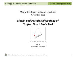 Geologic Site of the Month: Glacial and Postglacial