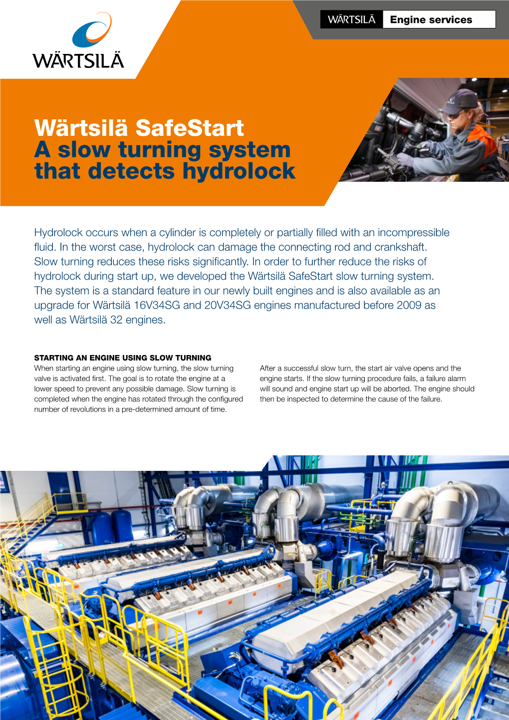 Wärtsilä Safestart a Slow Turning System That Detects Hydrolock