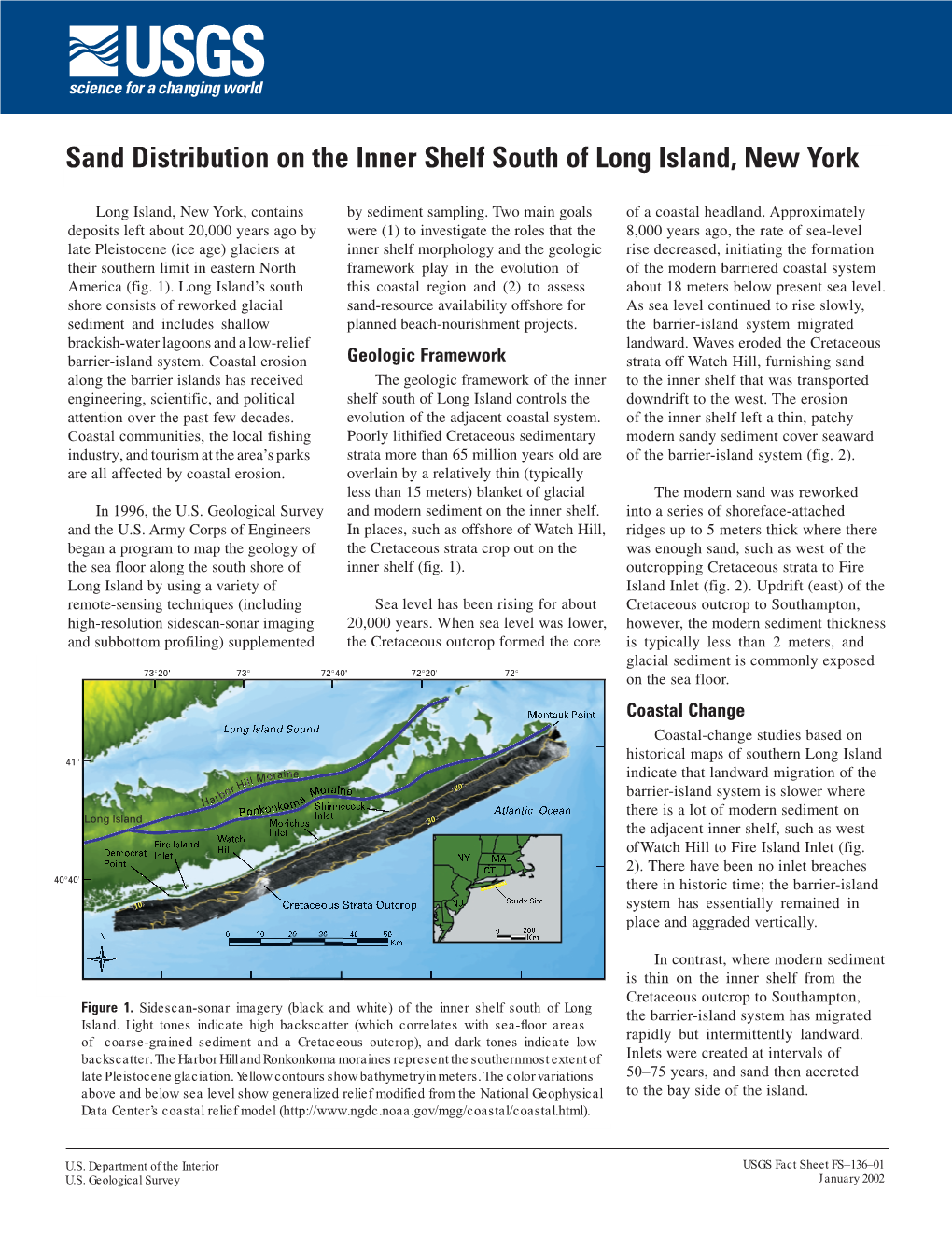 U.S. Geological Survey Fact Sheet FS-136-01