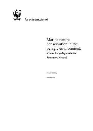 Marine Nature Conservation in the Pelagic Environment: a Case for Pelagic Marine Protected Areas?