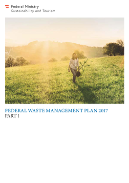 Federal Waste Management Plan 2017 Part 1 Imprint