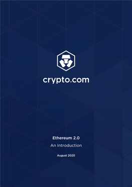 Ethereum 2.0 an Introduction