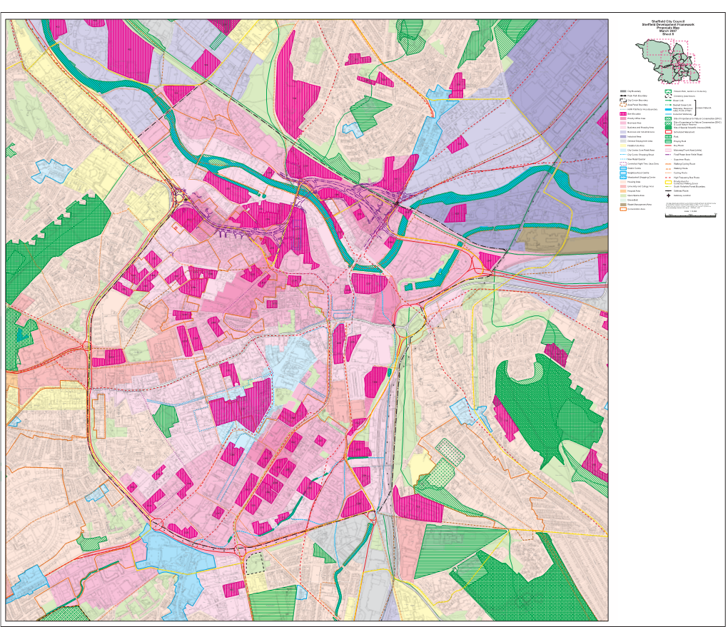 Sheffield City Council Sheffield Development Framework Proposals