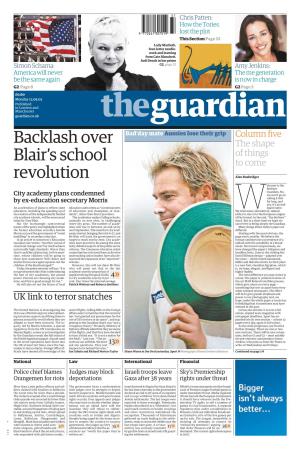 Backlash Over Blair's School Revolution