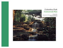 Columbus Park Framework Plan