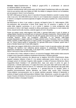 Gennaro Iezzo (Castellammare Di Stabia, 8 Giugno 1973) È Un Allenatore Di Calcio Ed Ex Calciatore Italiano, Di Ruolo Portiere