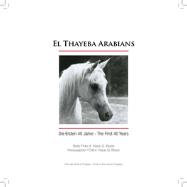 El Thayeba Arabians