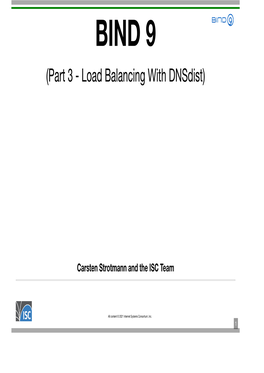 Part 3 - Load Balancing with Dnsdist)