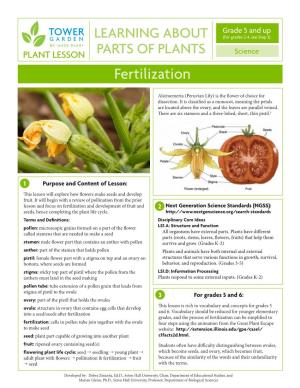 Plant Fertilization Lesson